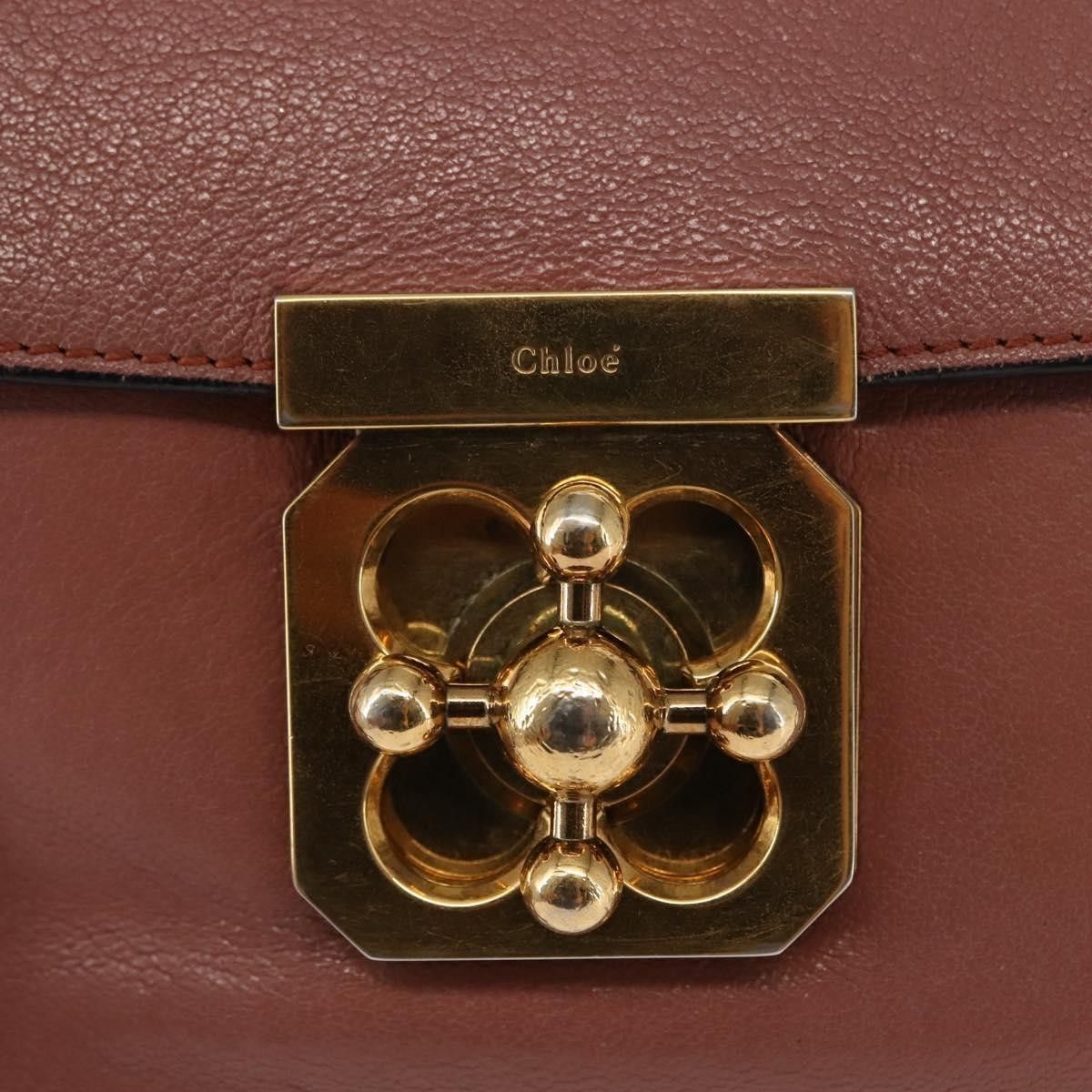 Chloe Chloe Elsie Chain Shoulder Bag Leather Size ONE SIZE - 17 Thumbnail