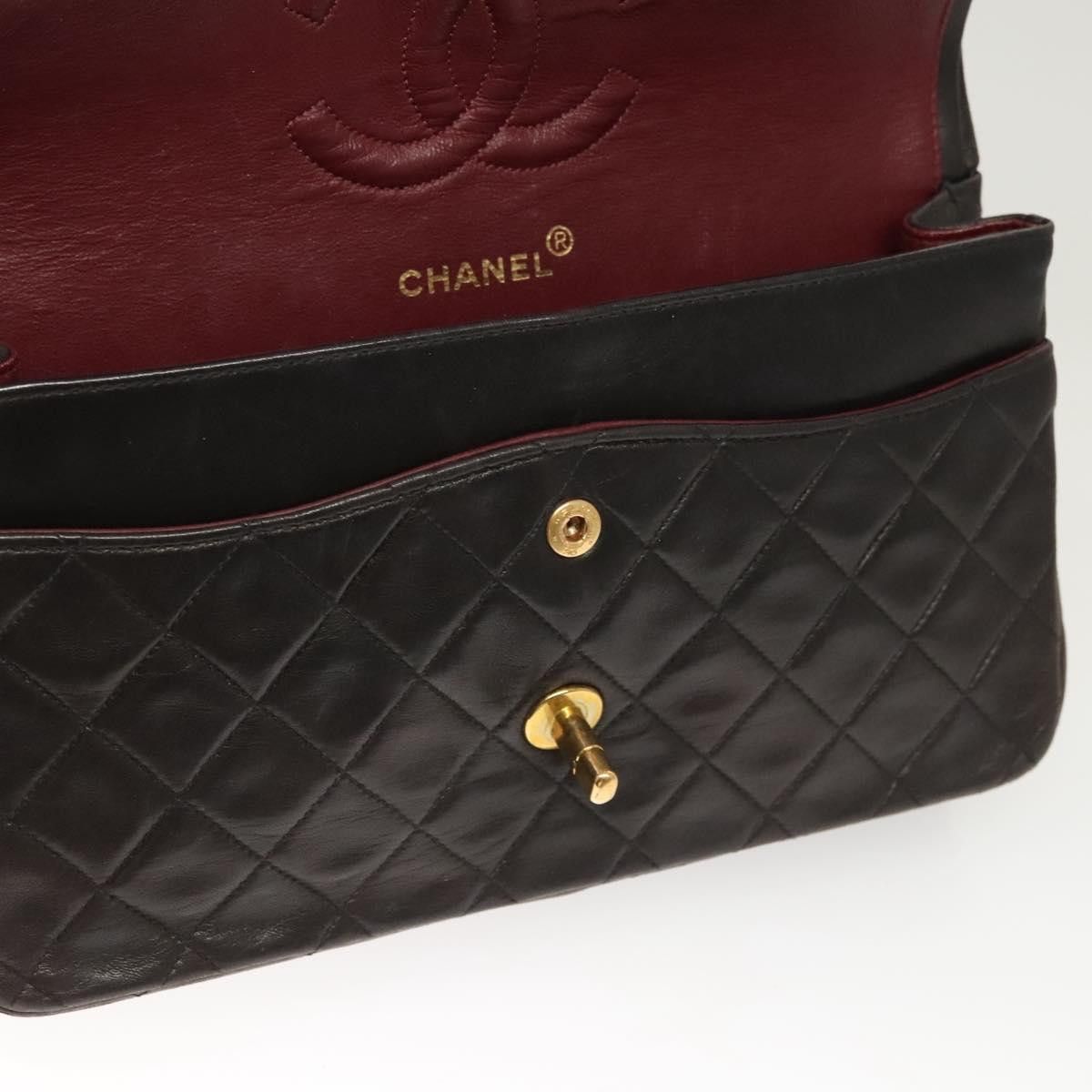Chanel Chanel Vintage Classic Double Flap Bag Quilted Lambskin Size ONE SIZE - 19 Thumbnail
