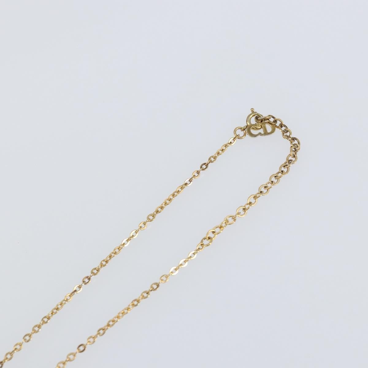 Dior Christian Dior Round Logo Pendant Necklace Metal Size ONE SIZE - 8 Thumbnail