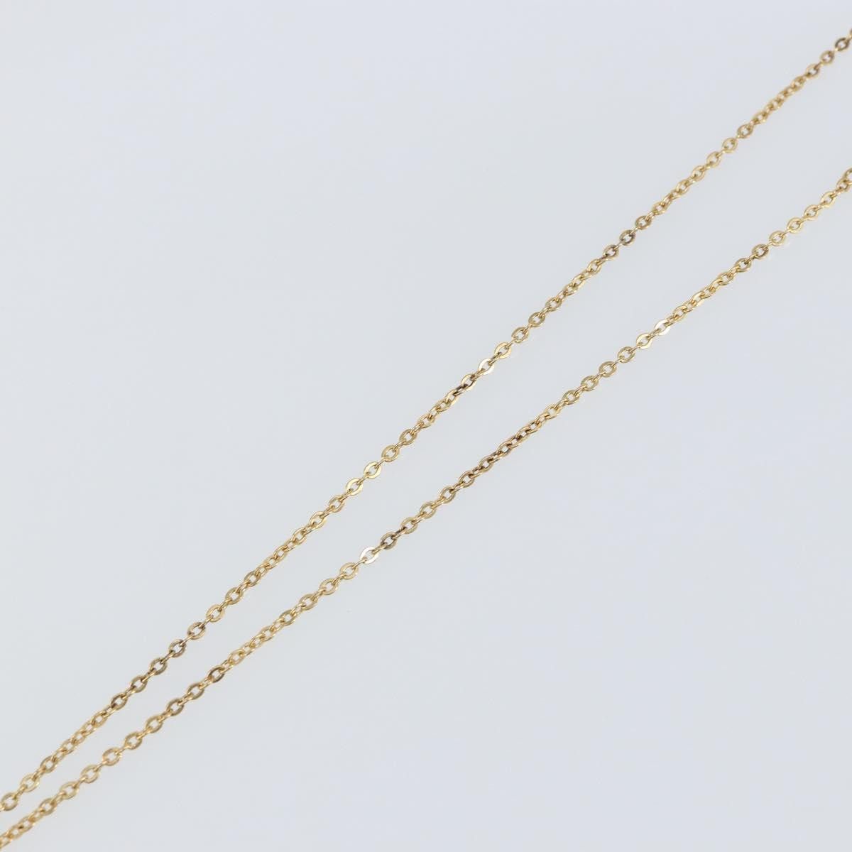 Dior Christian Dior Round Logo Pendant Necklace Metal Size ONE SIZE - 4 Thumbnail