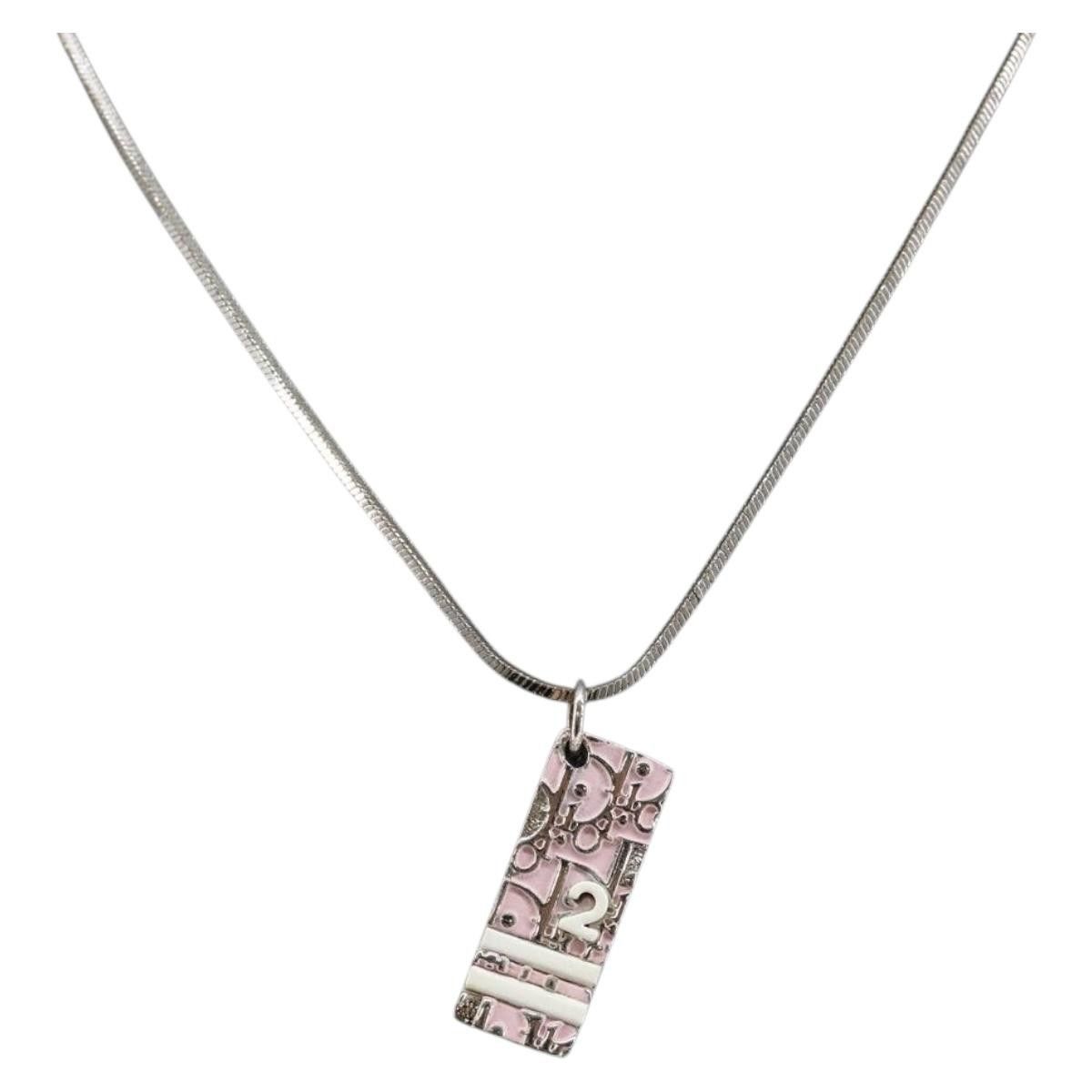 Dior Christian Dior Trotter Pendant Necklace Metal Size ONE SIZE - 3 Thumbnail