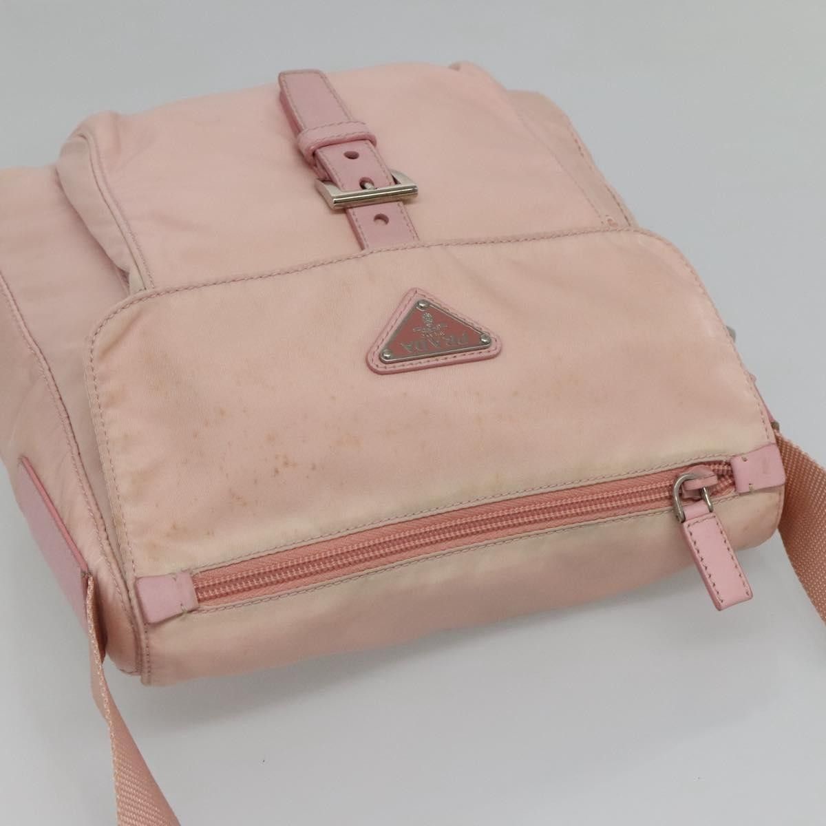 Prada Prada Buckle Messenger Bag Tessuto Size ONE SIZE - 17 Thumbnail