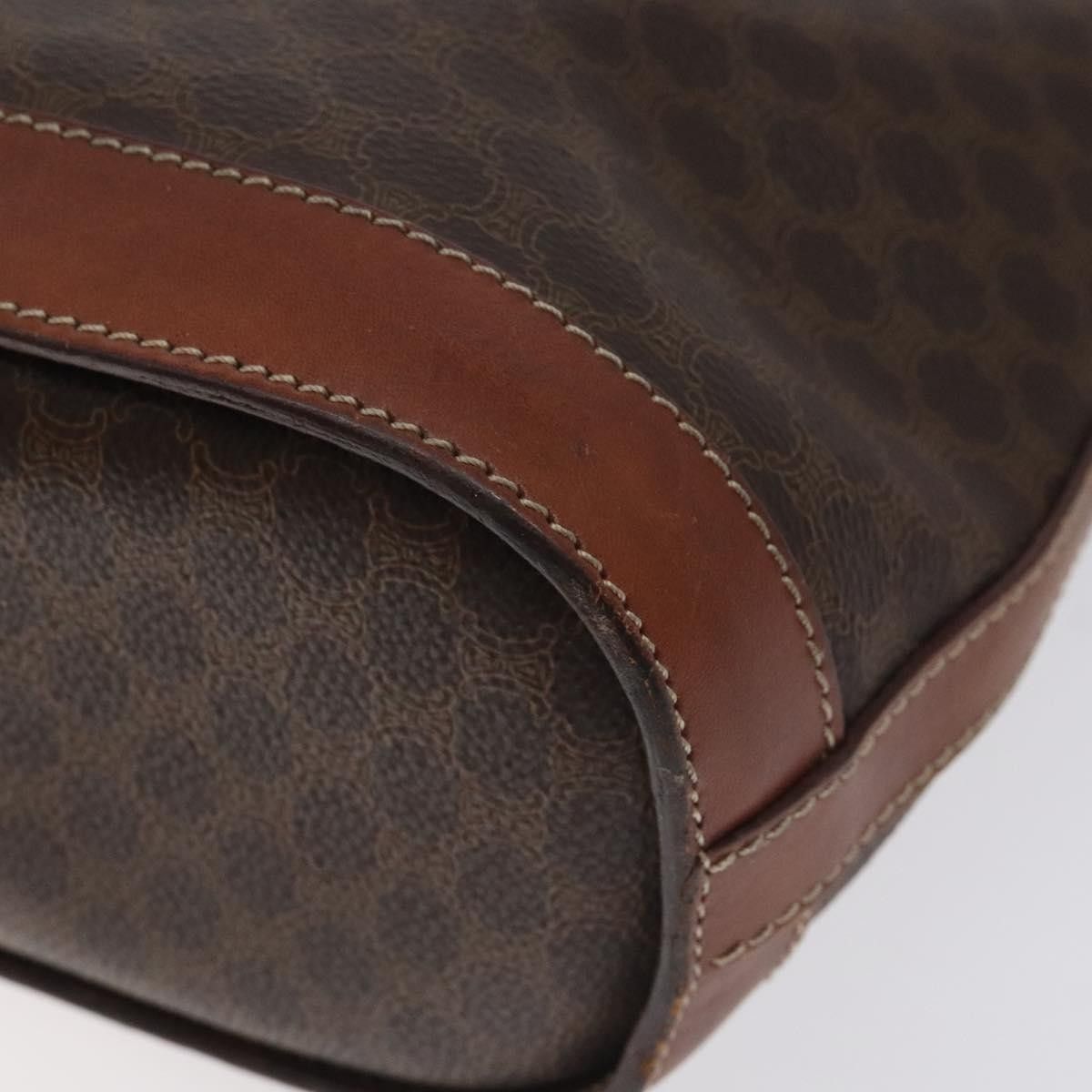Celine Celine Vintage Macadam Handbag Canvas Size ONE SIZE - 9 Thumbnail