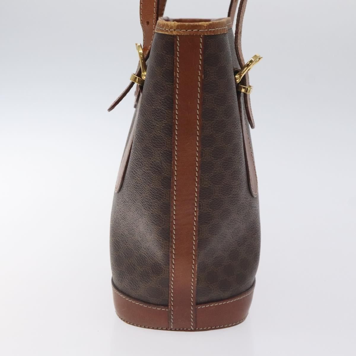 Celine Celine Vintage Macadam Handbag Canvas Size ONE SIZE - 4 Thumbnail