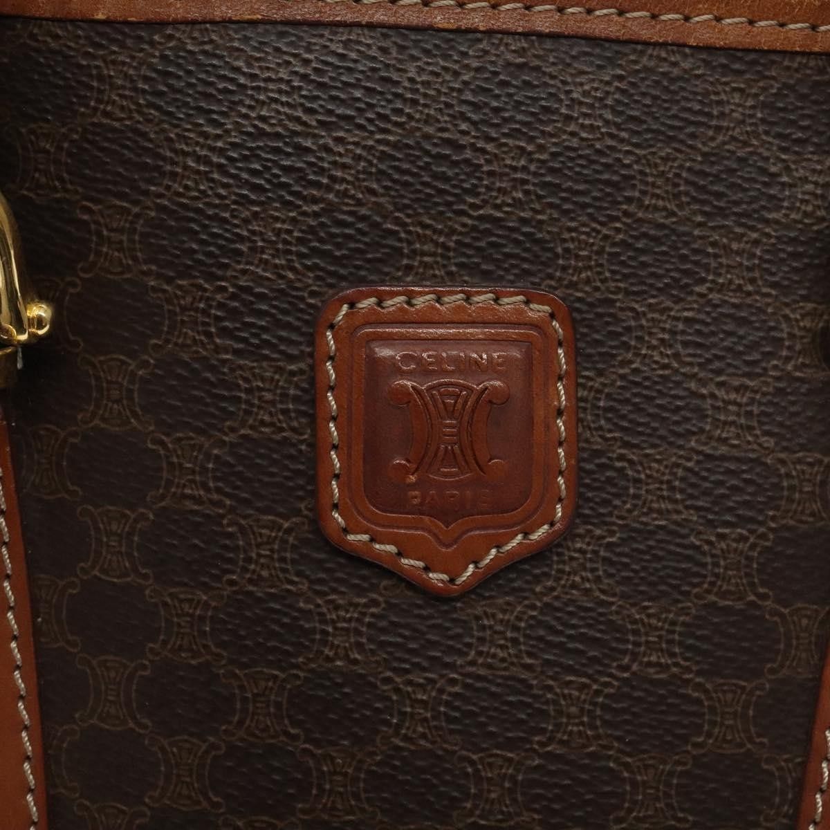 Celine Celine Vintage Macadam Handbag Canvas Size ONE SIZE - 21 Thumbnail