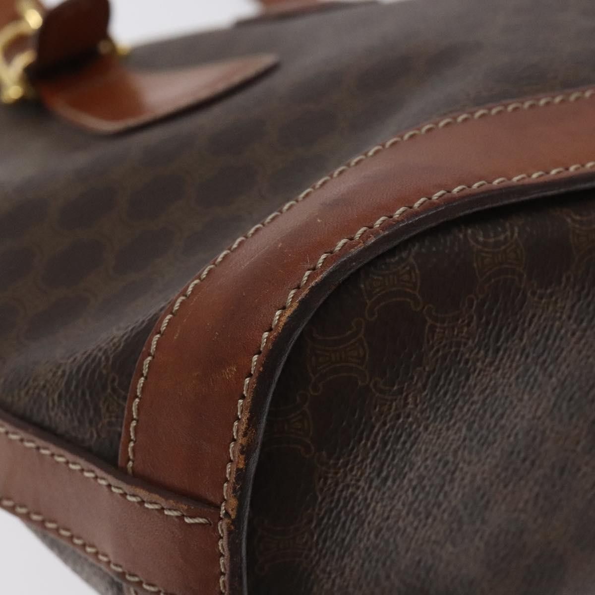 Celine Celine Vintage Macadam Handbag Canvas Size ONE SIZE - 11 Thumbnail