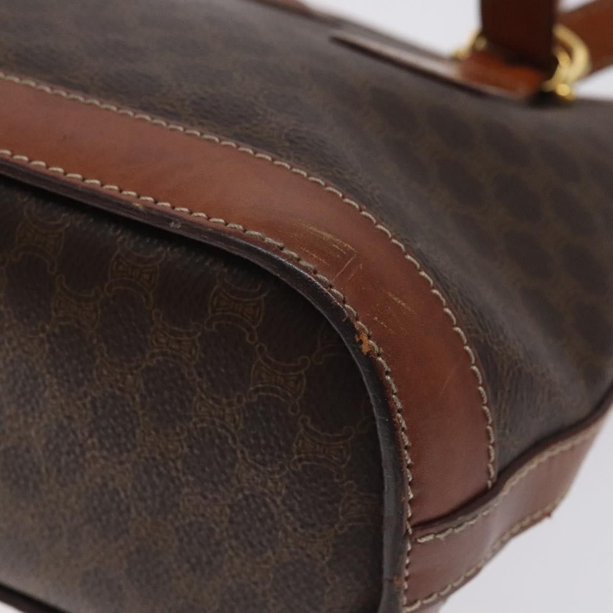 Celine Celine Vintage Macadam Handbag Canvas Size ONE SIZE - 12 Thumbnail