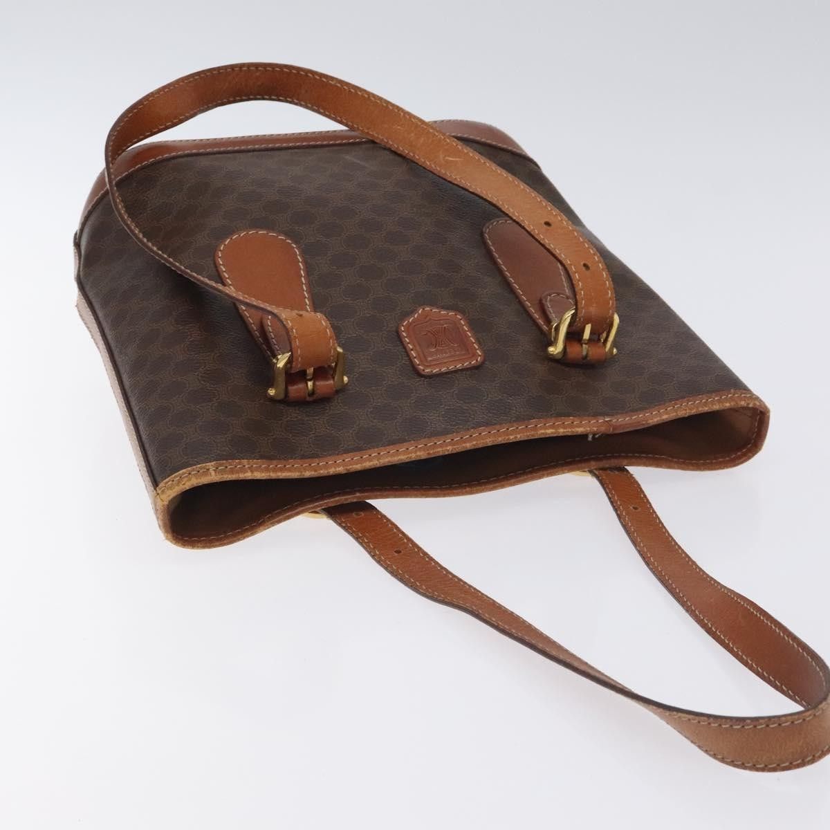 Celine Celine Vintage Macadam Handbag Canvas Size ONE SIZE - 16 Thumbnail