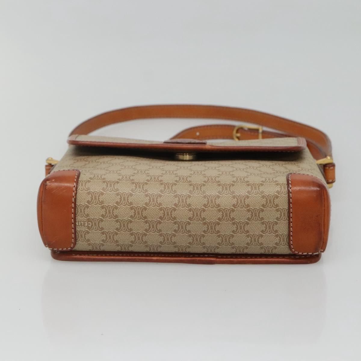 Celine Celine Vintage Macadam Shoulder Bag Canvas and Leather Size ONE SIZE - 15 Thumbnail
