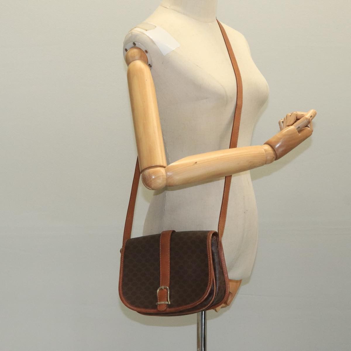 Celine Celine Macadam Shoulder Bag PVC Leather Size ONE SIZE - 14 Thumbnail