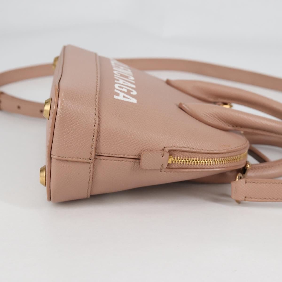 Balenciaga Balenciaga Logo Ville Bag Leather Size ONE SIZE - 4 Thumbnail