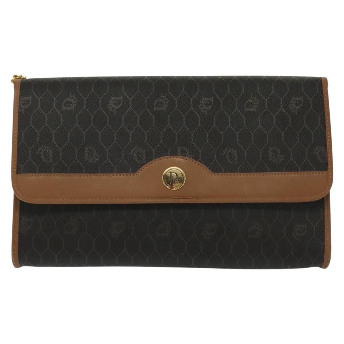 Dior Christian Dior Vintage Honeycomb chain Canvas Size ONE SIZE - 18 Thumbnail