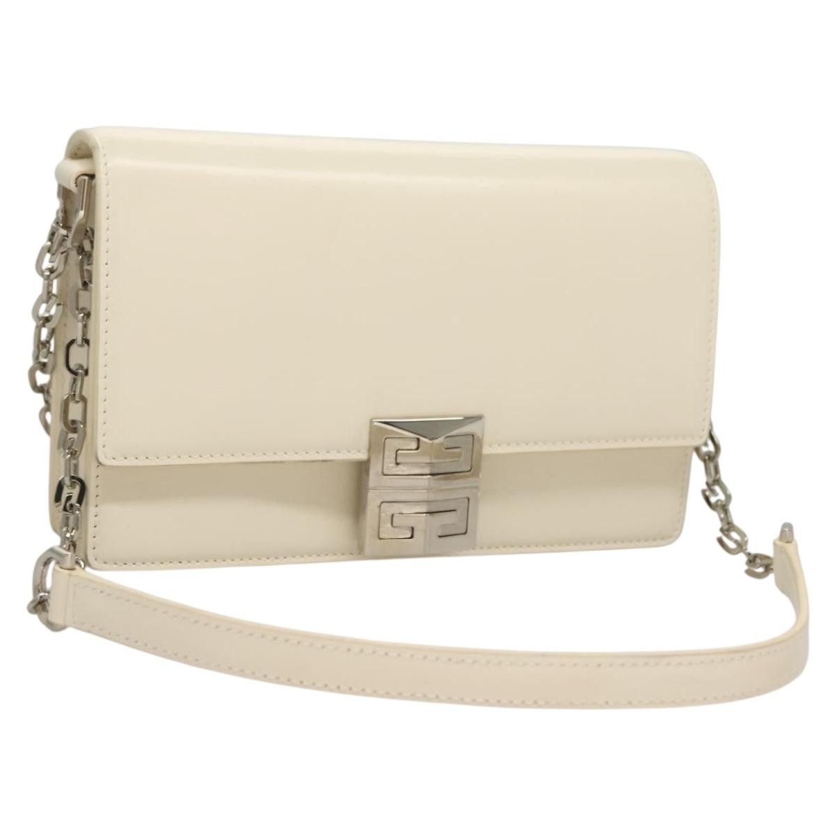 Givenchy Givenchy 4G Chain Crossbody Bag Leather Size ONE SIZE - 21 Thumbnail