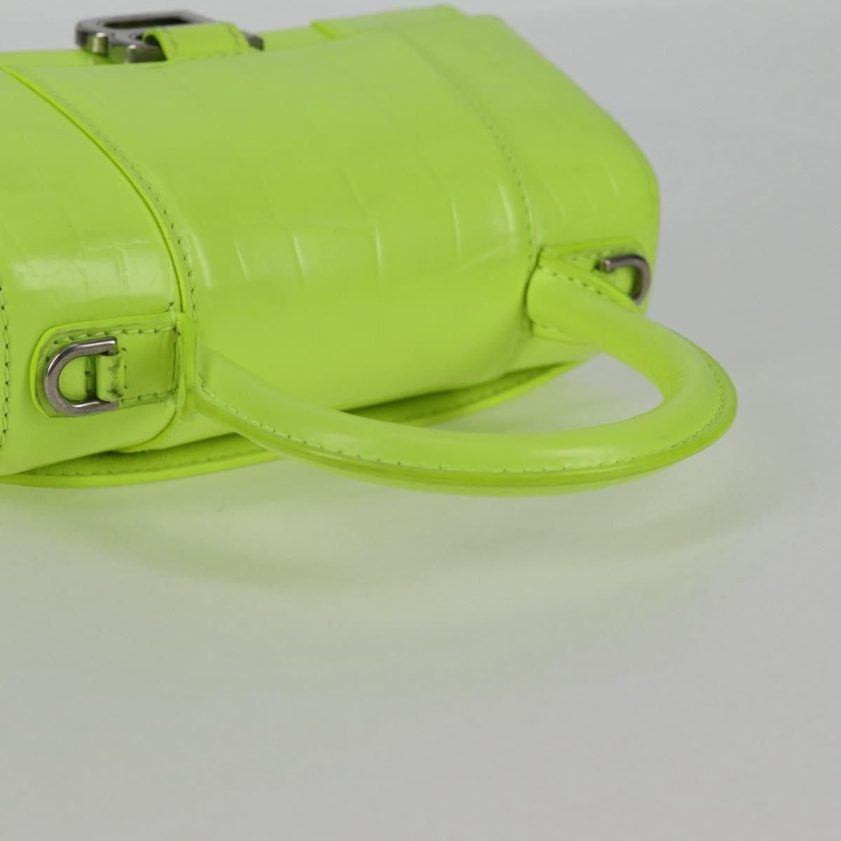 Balenciaga Balenciaga Hourglass Top Handle Bag Leather Size ONE SIZE - 8 Thumbnail