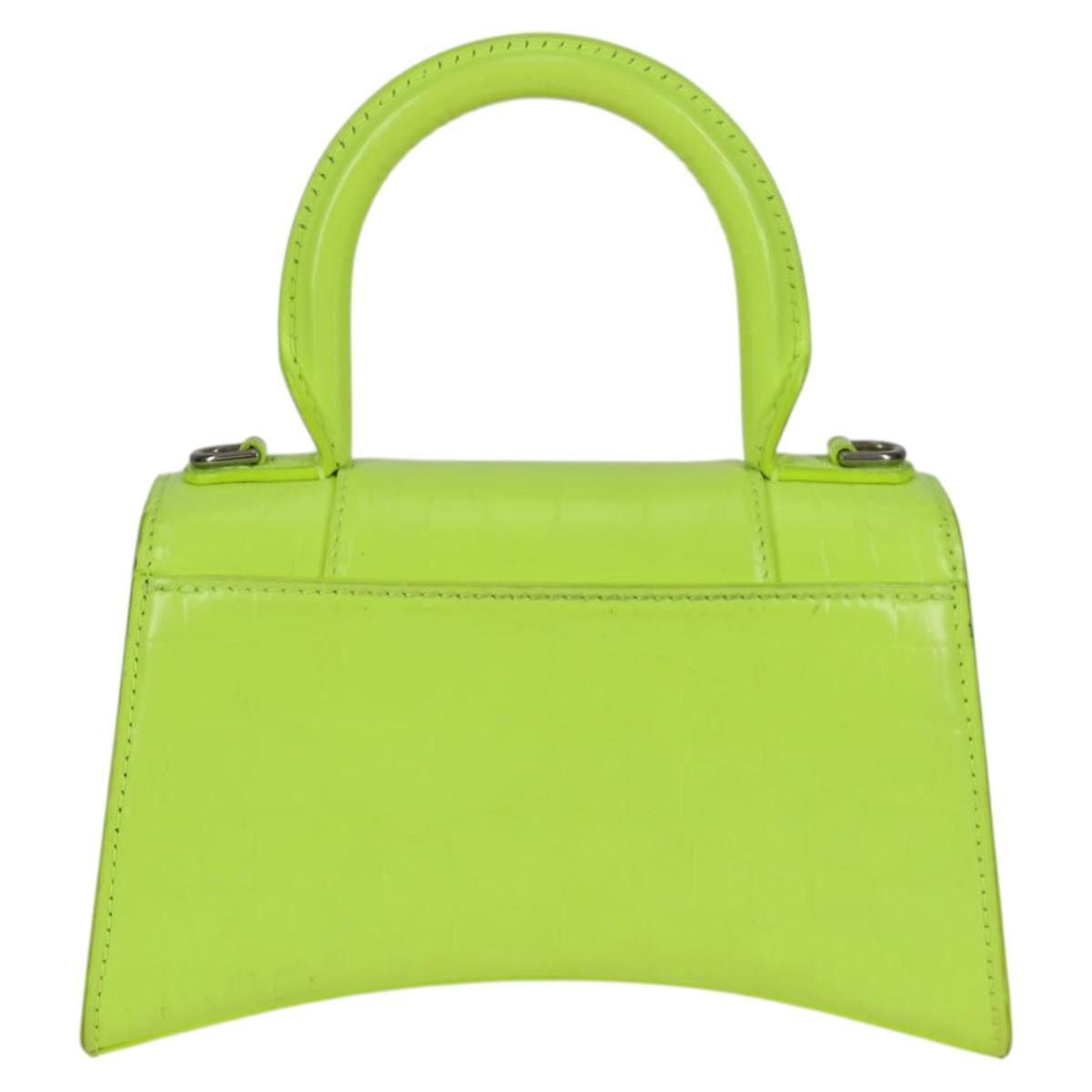 Balenciaga Balenciaga Hourglass Top Handle Bag Leather Size ONE SIZE - 2 Thumbnail