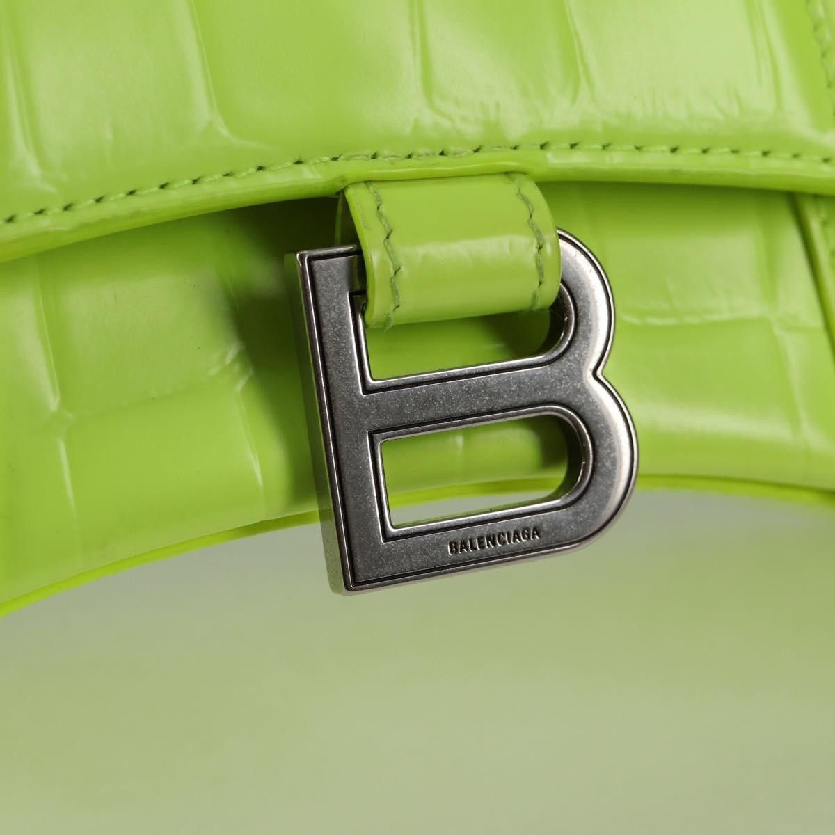 Balenciaga Balenciaga Hourglass Top Handle Bag Leather Size ONE SIZE - 13 Thumbnail