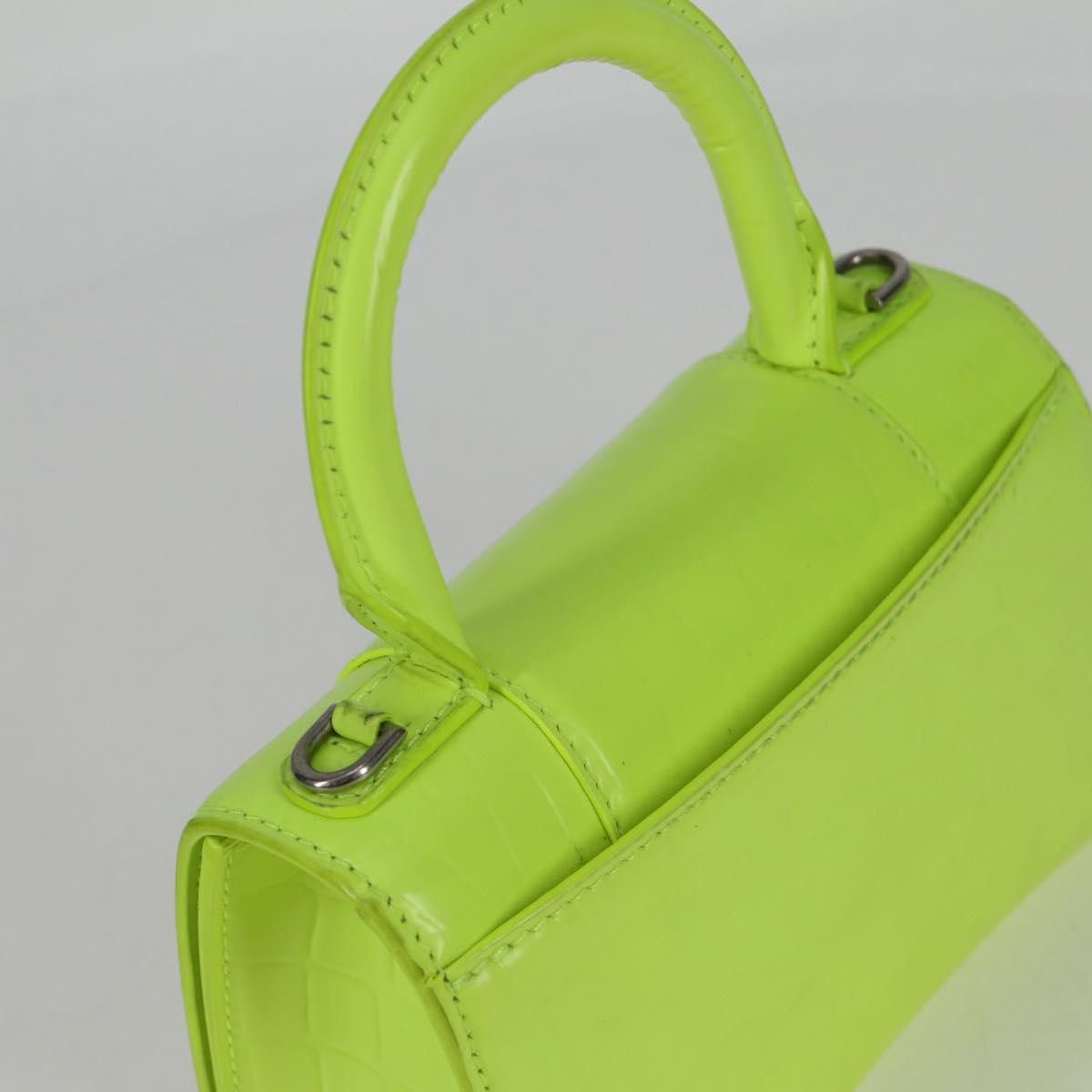 Balenciaga Balenciaga Hourglass Top Handle Bag Leather Size ONE SIZE - 18 Thumbnail