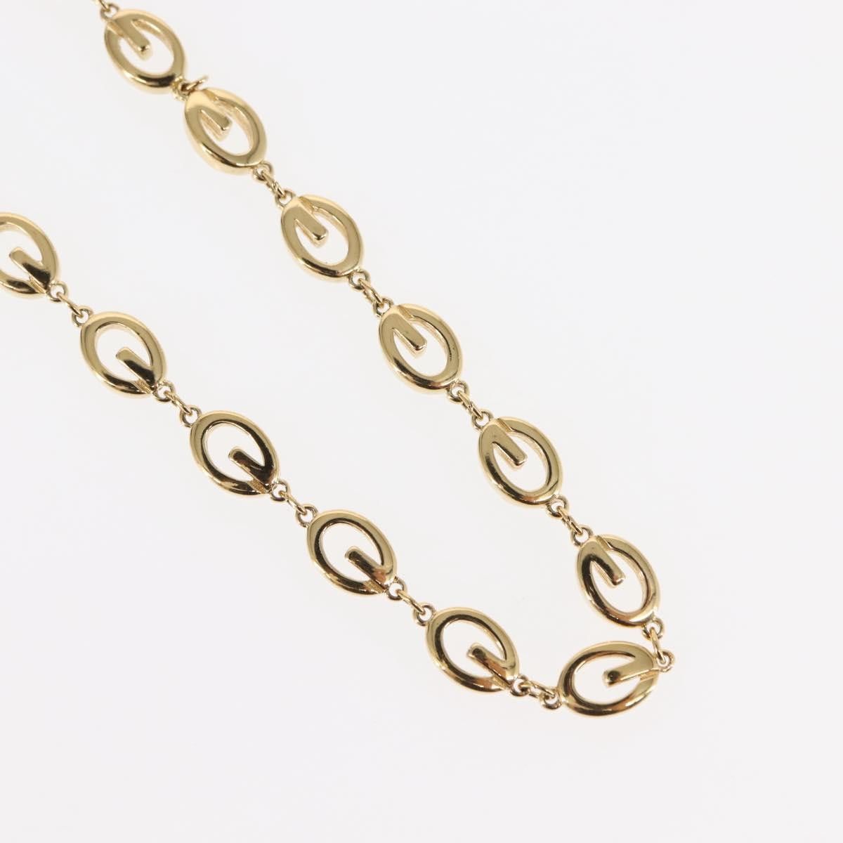 Givenchy Givenchy Rounded G Link Choker Necklace Metal Size ONE SIZE - 3 Thumbnail