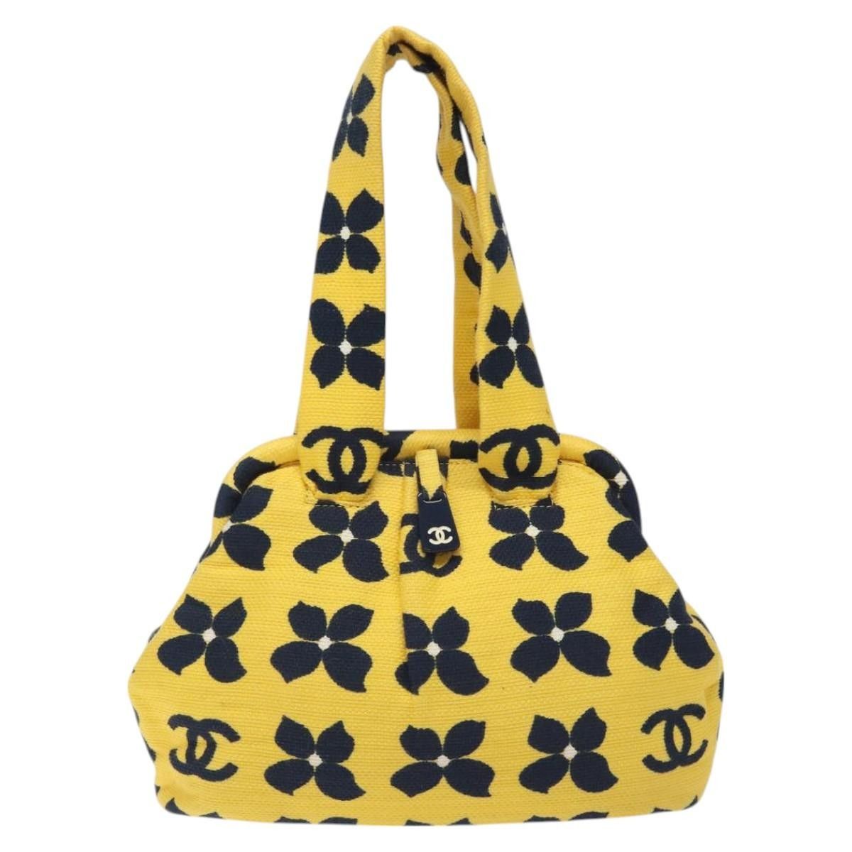 Chanel Chanel Vintage Frame Shoulder Bag Printed Canvas Size ONE SIZE - 2 Thumbnail
