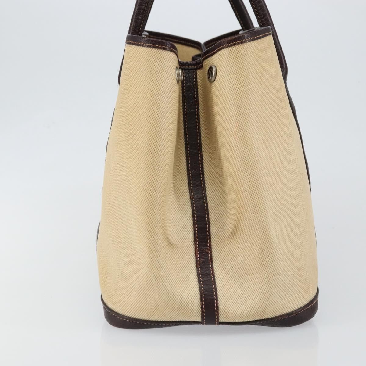 Hermes Hermes Garden Party Tote Canvas and Leather Size ONE SIZE - 3 Thumbnail