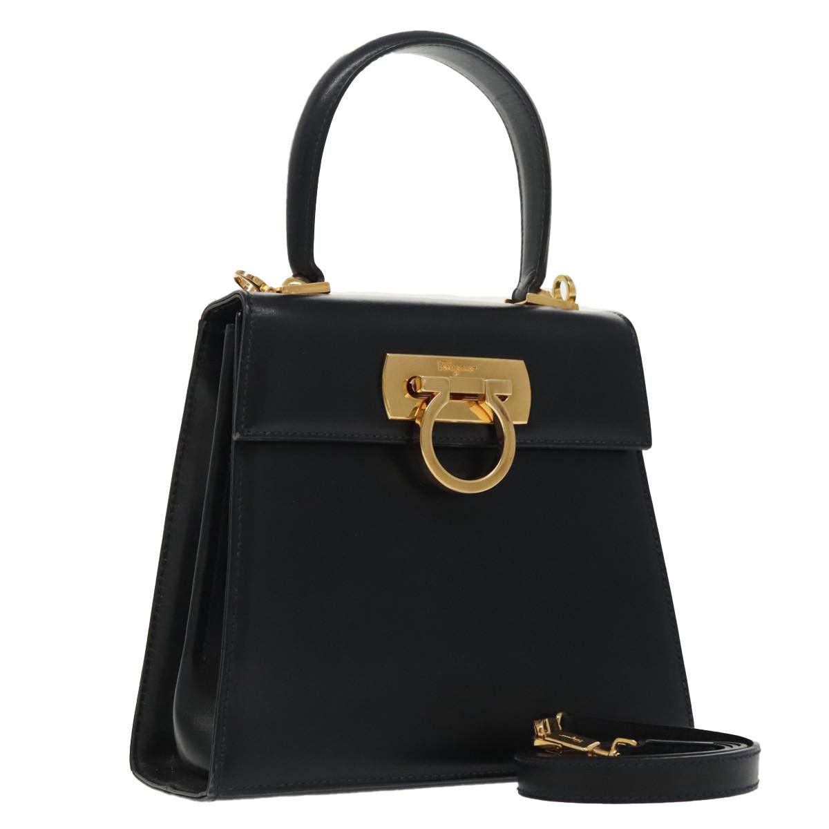 Salvatore Ferragamo Salvatore Ferragamo Convertible Top Handle Bag Leather Size ONE SIZE - 3 Thumbnail