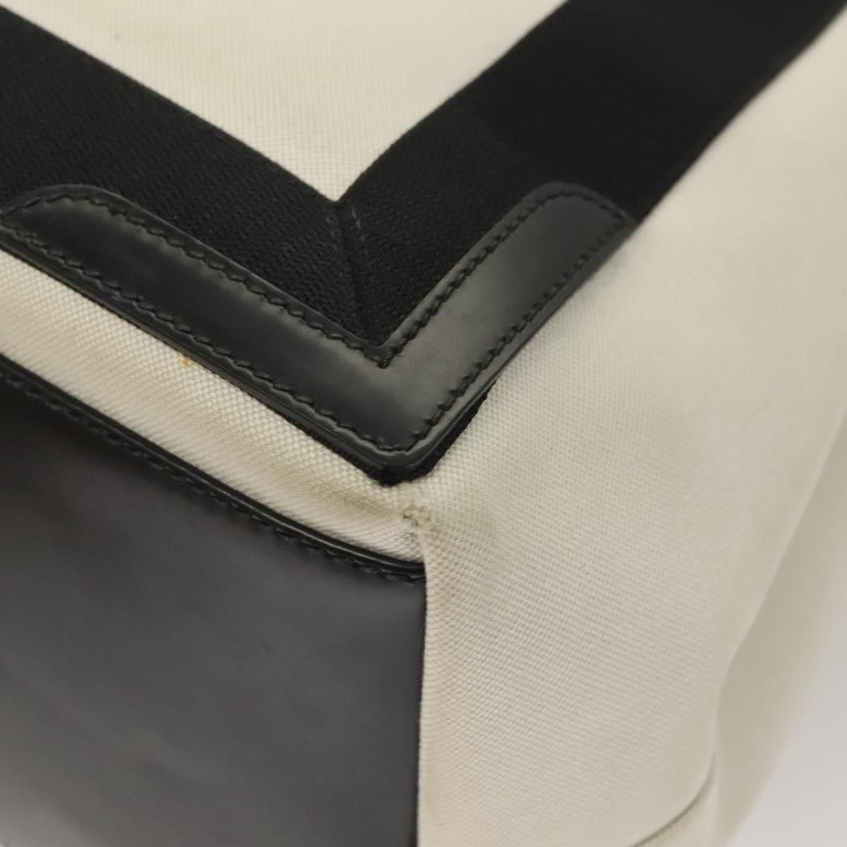Balenciaga Balenciaga Navy Cabas Canvas with Leather Size ONE SIZE - 12 Thumbnail