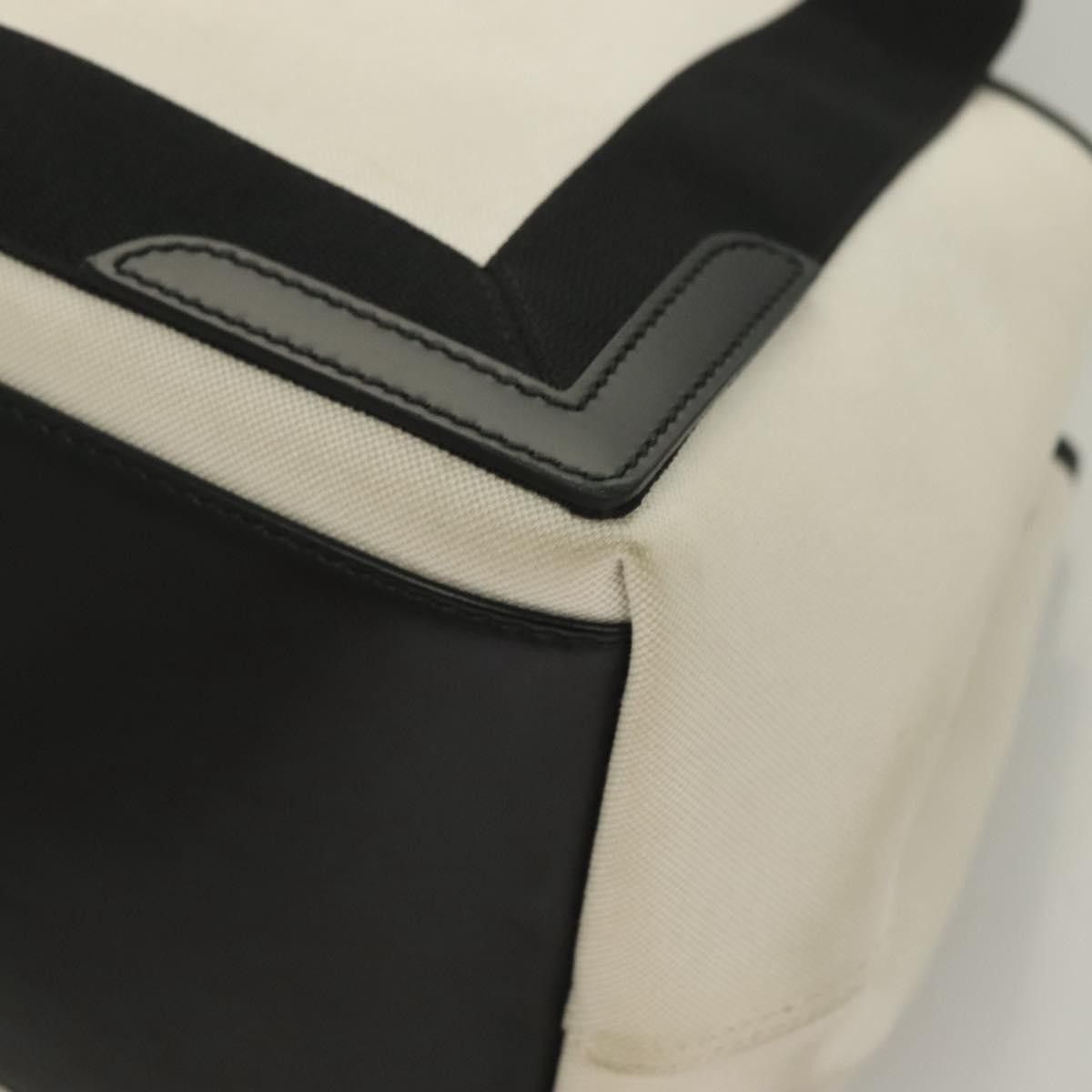 Balenciaga Balenciaga Navy Cabas Canvas with Leather Size ONE SIZE - 11 Thumbnail