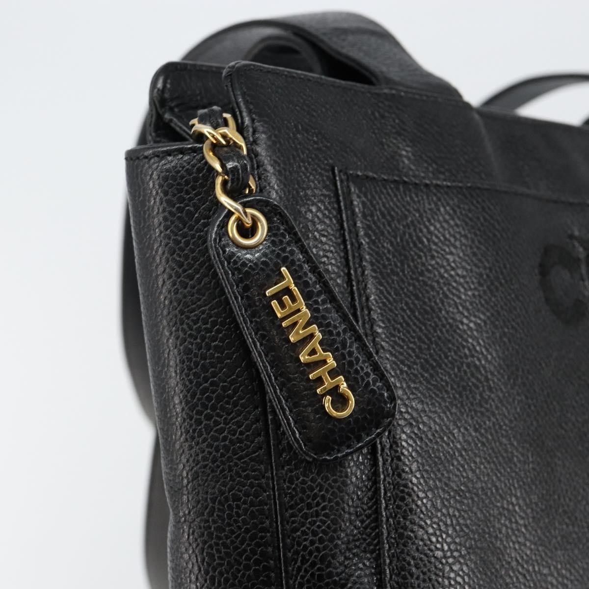 Chanel Chanel Vintage Logo Tote Caviar Size ONE SIZE - 13 Thumbnail