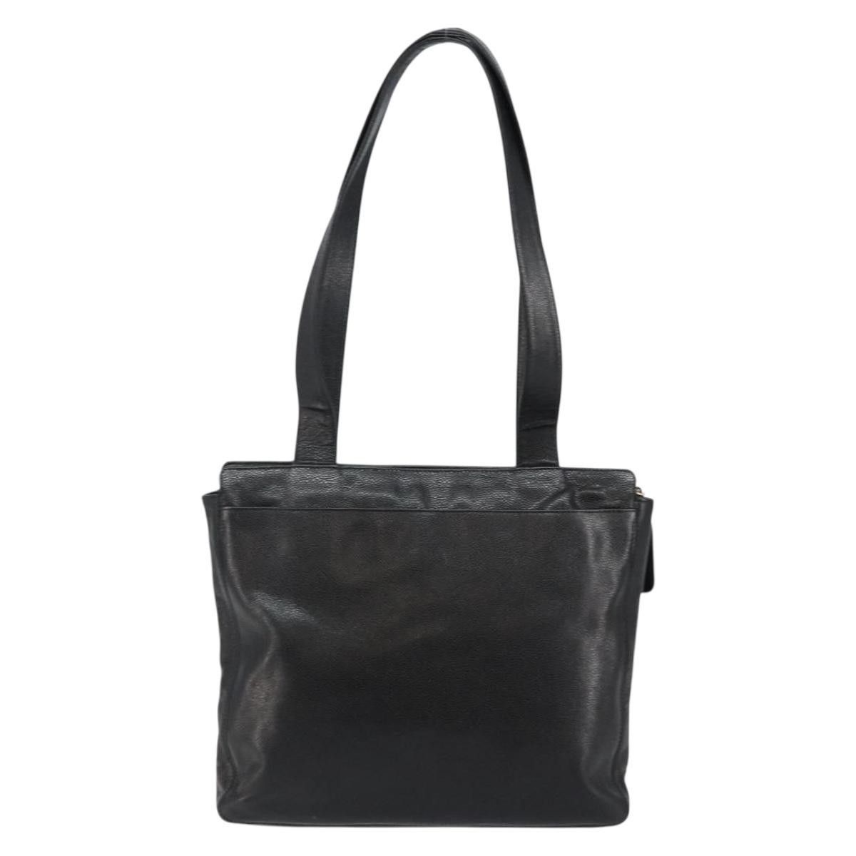 Chanel Chanel Vintage Logo Tote Caviar Size ONE SIZE - 2 Thumbnail