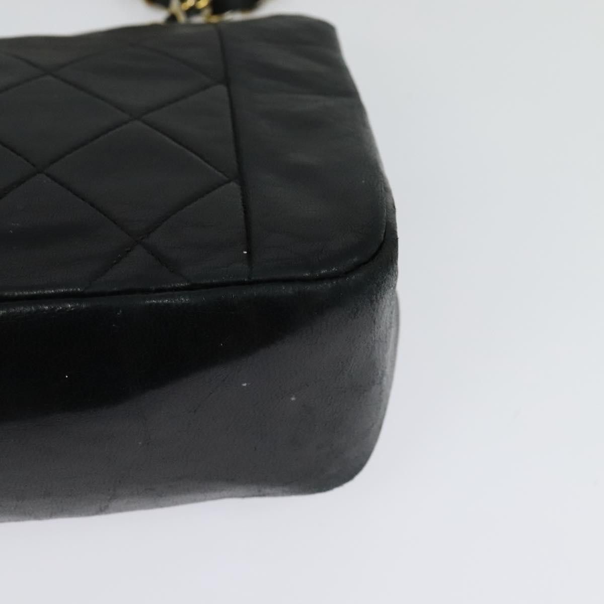 Chanel Chanel Vintage Diana Flap Bag Quilted Lambskin Size ONE SIZE - 13 Thumbnail