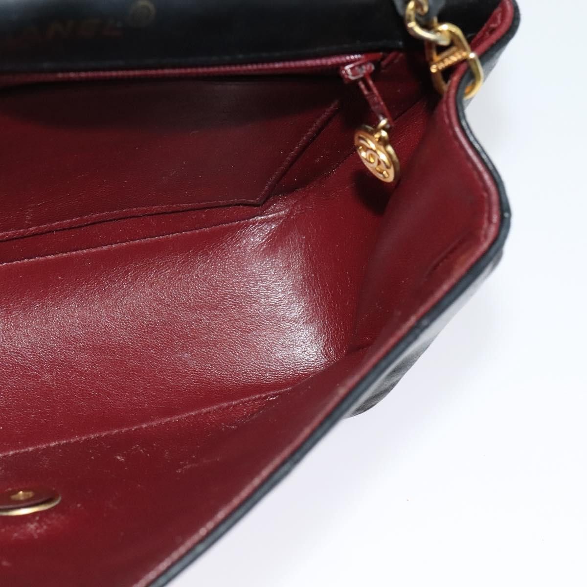 Chanel Chanel Vintage Diana Flap Bag Quilted Lambskin Size ONE SIZE - 19 Thumbnail