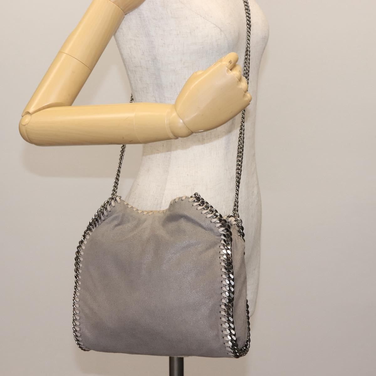 Stella McCartney Stella McCartney Falabella Fold Over Bag Shaggy Deer Size ONE SIZE - 15 Thumbnail