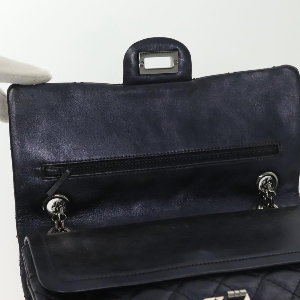 Chanel Chanel Hybrid Reissue Double Flap Bag Quilted Lambskin Size ONE SIZE - 15 Thumbnail