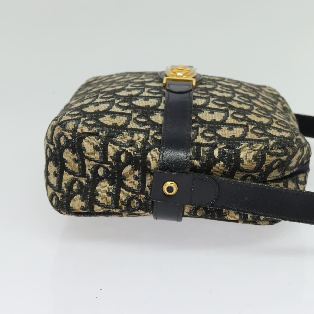 Dior Christian Dior Vintage Trotter Shoulder Bag Canvas Size ONE SIZE - 4 Thumbnail
