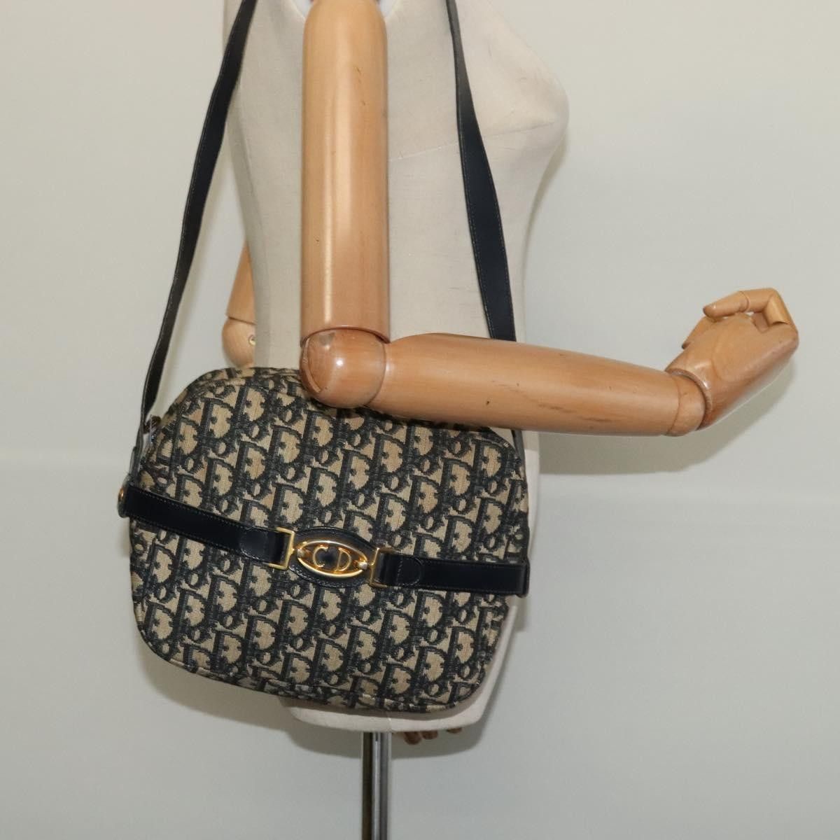 Dior Christian Dior Vintage Trotter Shoulder Bag Canvas Size ONE SIZE - 13 Thumbnail