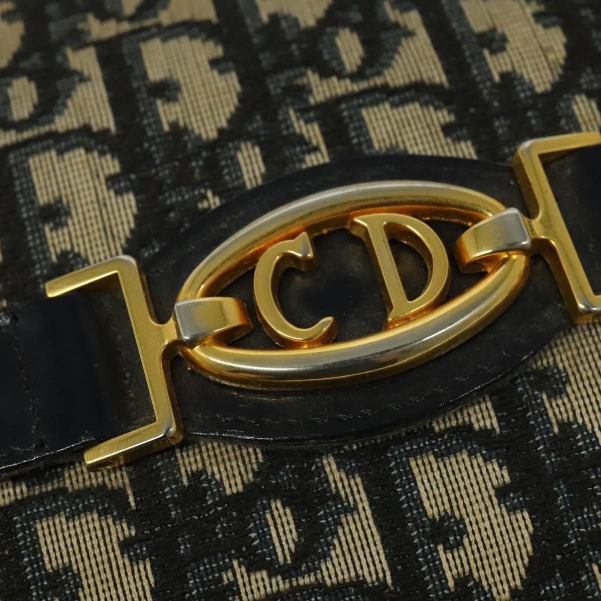 Dior Christian Dior Vintage Trotter Shoulder Bag Canvas Size ONE SIZE - 12 Thumbnail