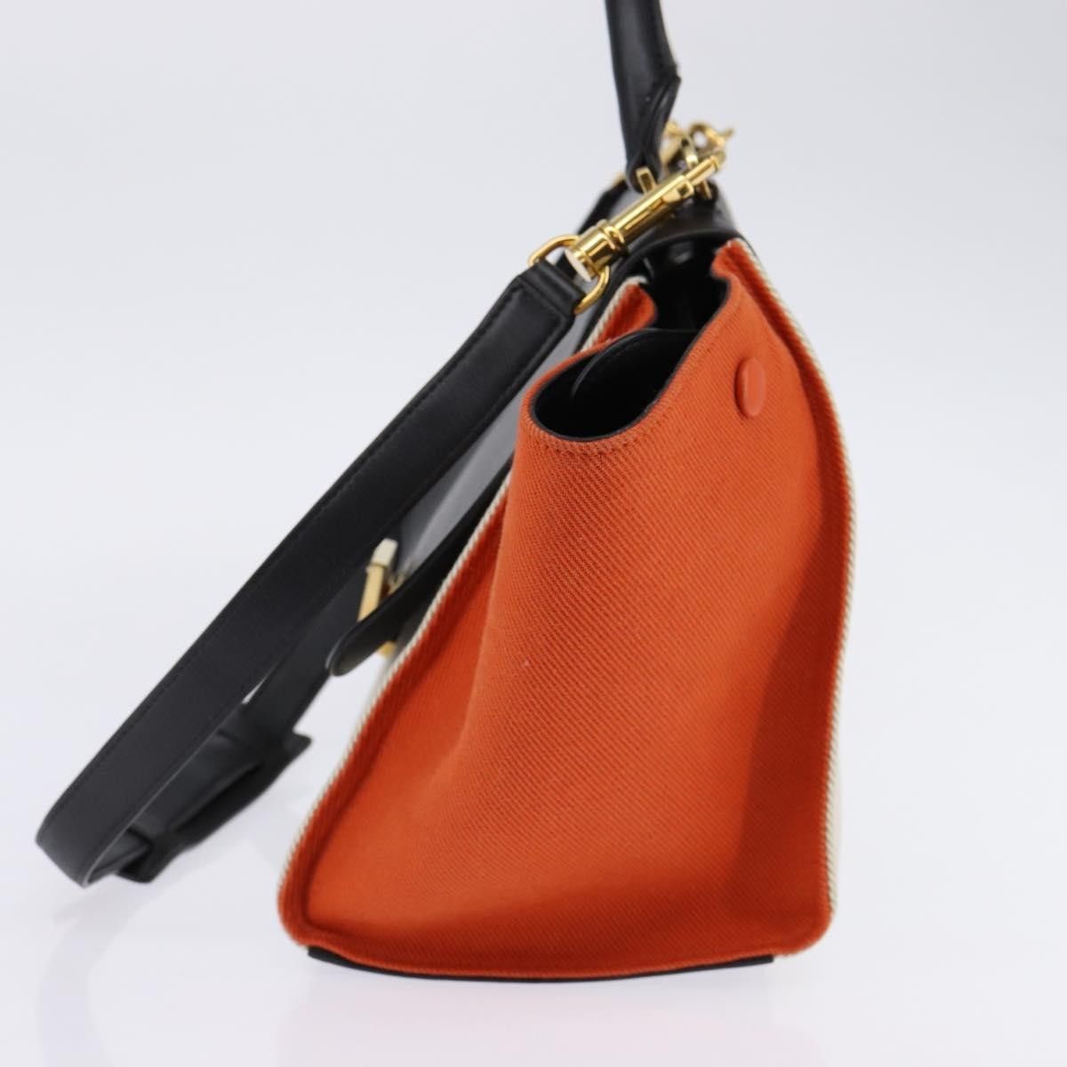 Celine Celine Trapeze Bag Canvas with Leather Size ONE SIZE - 4 Thumbnail