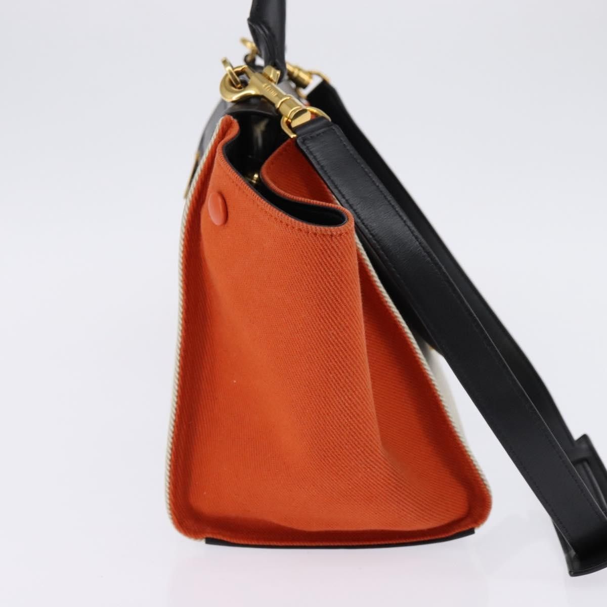 Celine Celine Trapeze Bag Canvas with Leather Size ONE SIZE - 3 Thumbnail