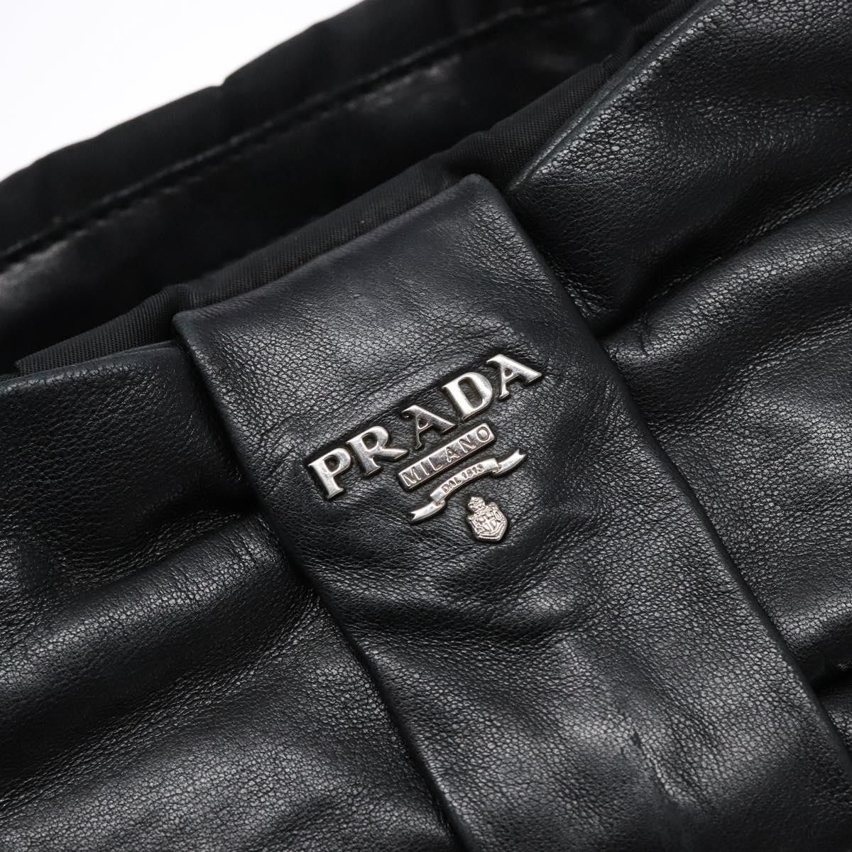 Prada Prada Bow Tote Tessuto with Leather Size ONE SIZE - 13 Thumbnail