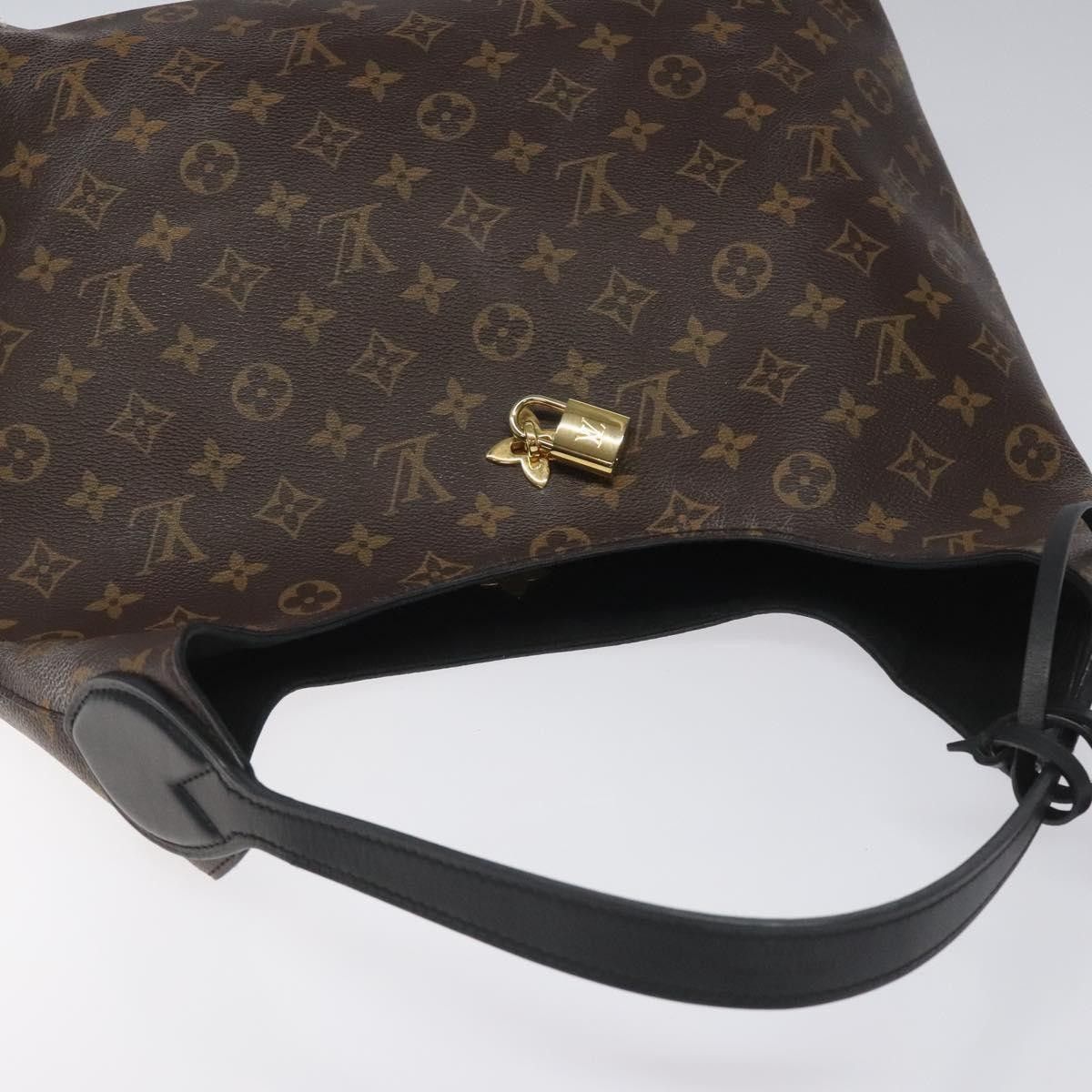 Louis Vuitton Louis Vuitton Flower Hobo Monogram Canvas with Leather Size ONE SIZE - 18 Thumbnail
