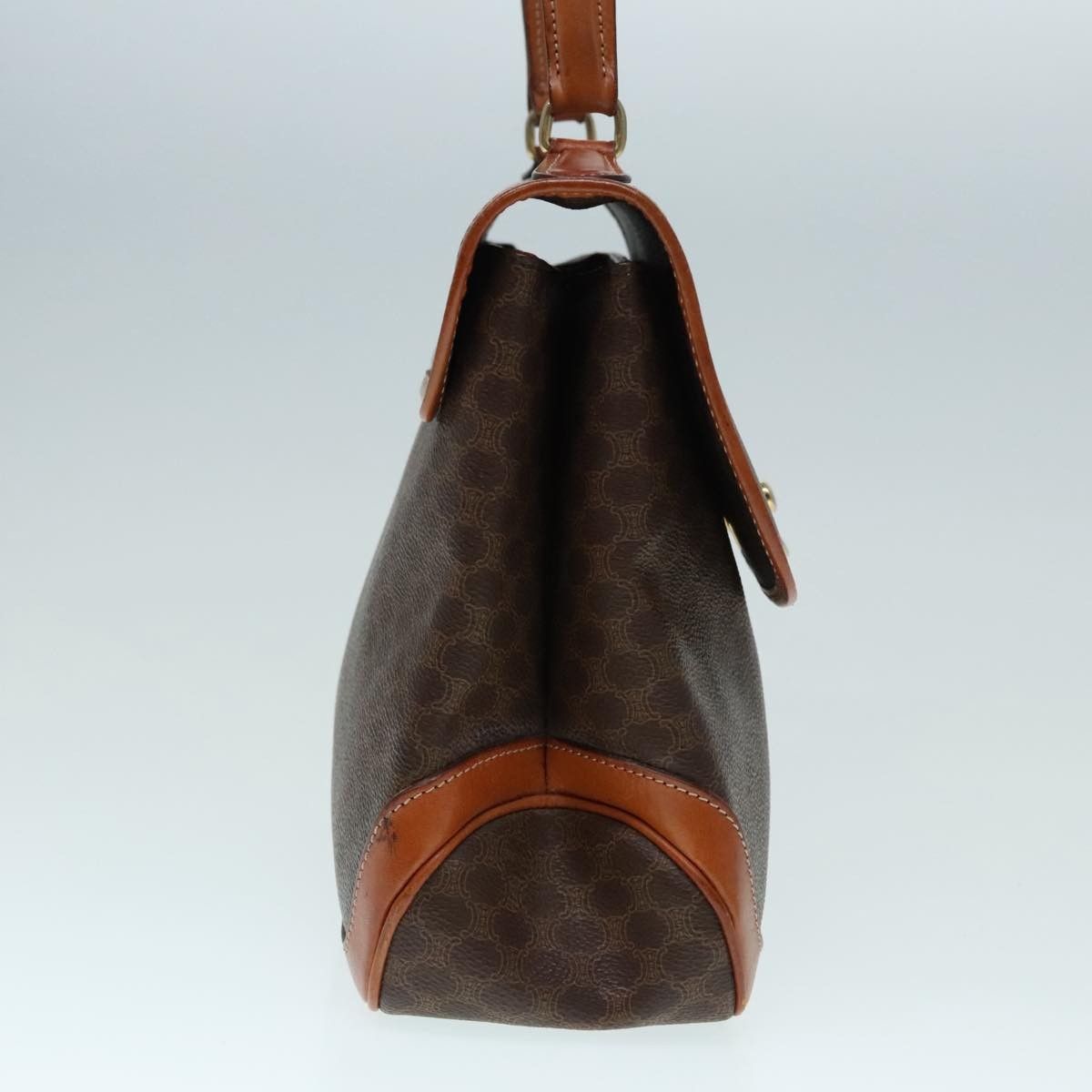 Celine Celine Triomphe vintage handbag Macadam canvas Size ONE SIZE - 4 Thumbnail