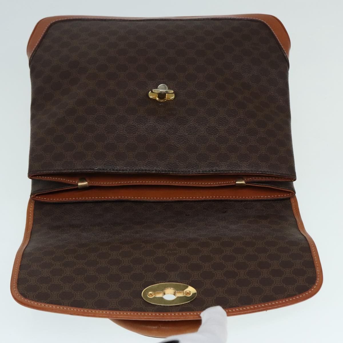 Celine Celine Triomphe vintage handbag Macadam canvas Size ONE SIZE - 17 Thumbnail