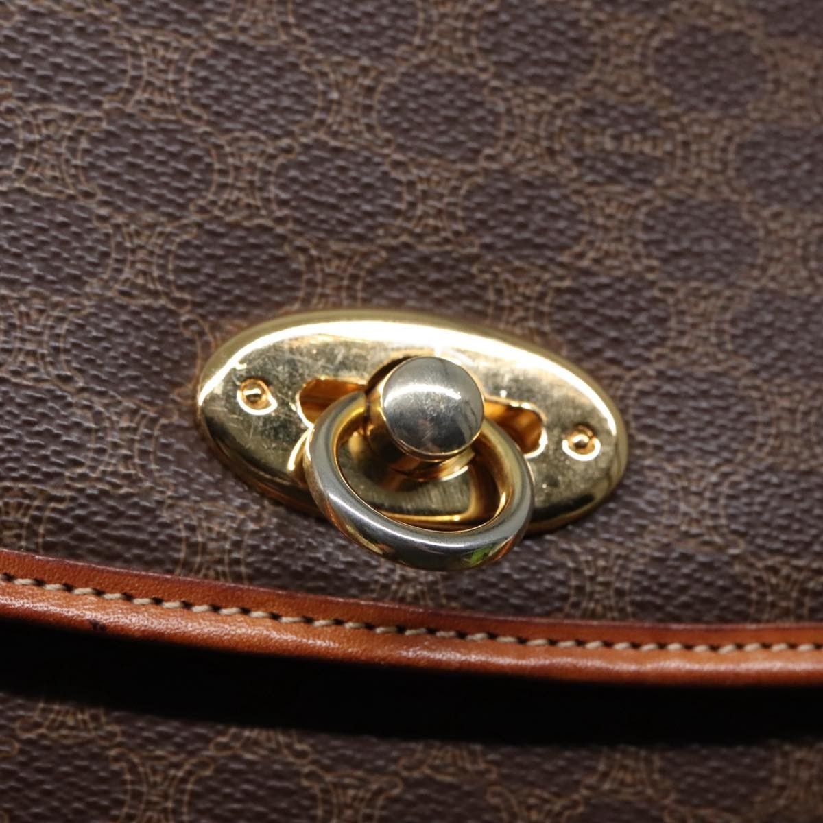 Celine Celine Triomphe vintage handbag Macadam canvas Size ONE SIZE - 12 Thumbnail
