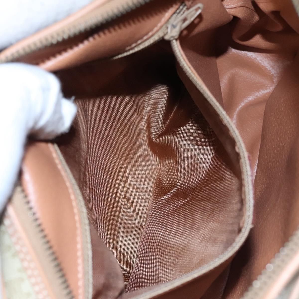 Celine Celine Vintage Macadam Shoulder Bag Canvas and Leather Size ONE SIZE - 17 Thumbnail