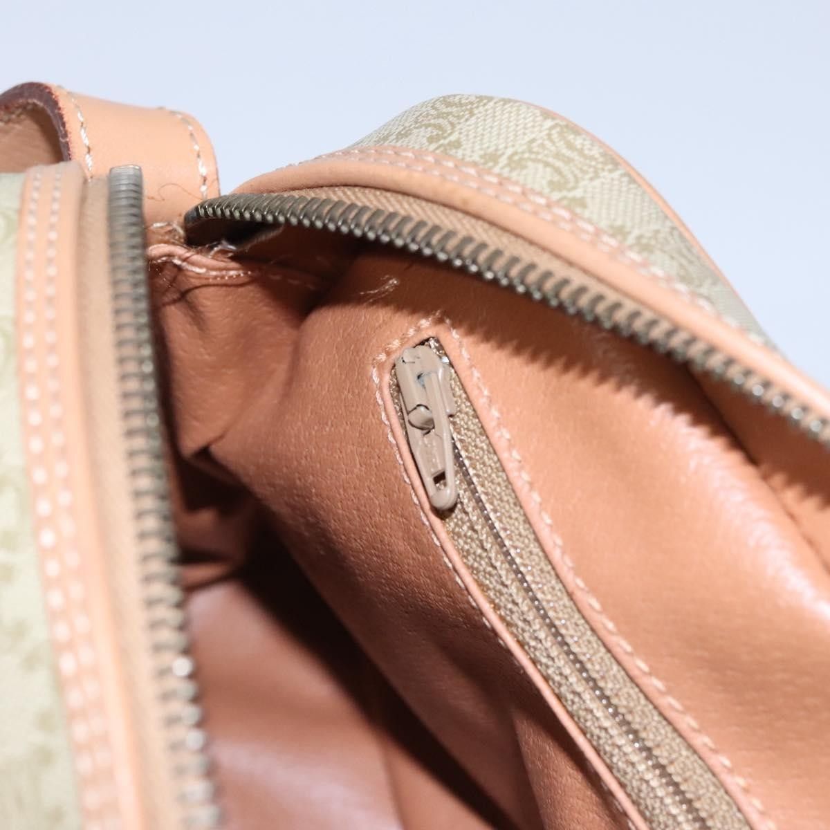 Celine Celine Vintage Macadam Shoulder Bag Canvas and Leather Size ONE SIZE - 23 Thumbnail