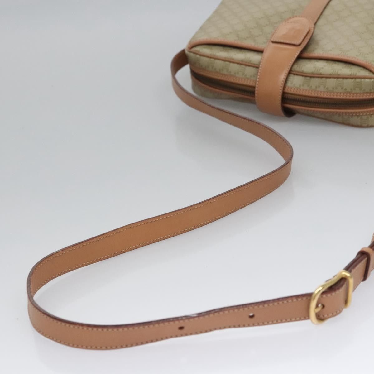 Celine Celine Vintage Macadam Shoulder Bag Canvas and Leather Size ONE SIZE - 7 Thumbnail