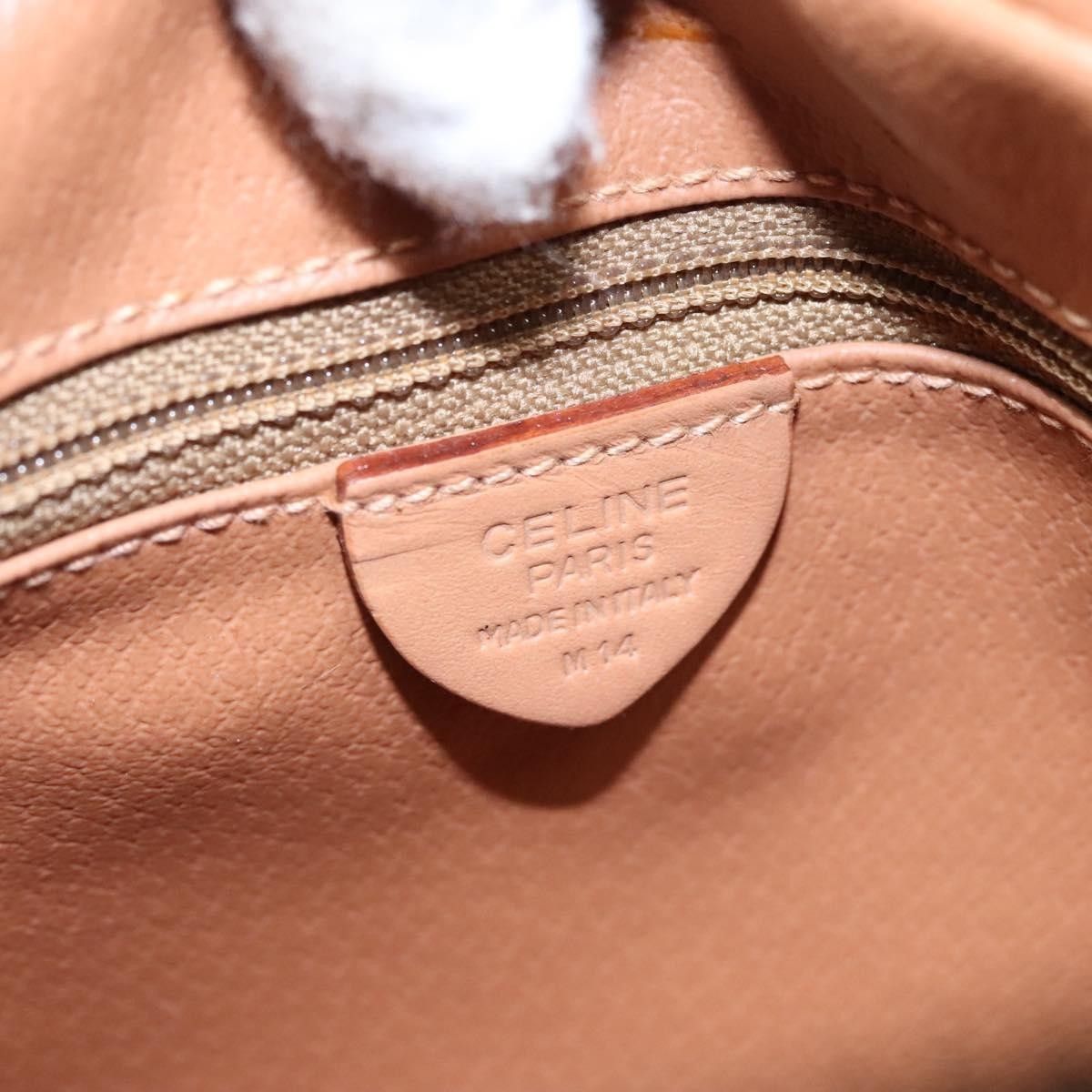Celine Celine Vintage Macadam Shoulder Bag Canvas and Leather Size ONE SIZE - 6 Thumbnail