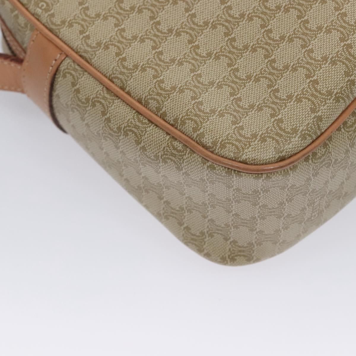 Celine Celine Vintage Macadam Shoulder Bag Canvas and Leather Size ONE SIZE - 11 Thumbnail