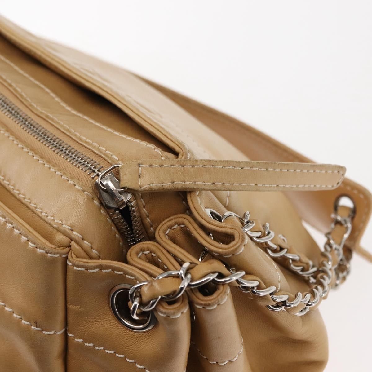 Chanel Chanel Lax Accordion Camera Bag Leather Size ONE SIZE - 13 Thumbnail