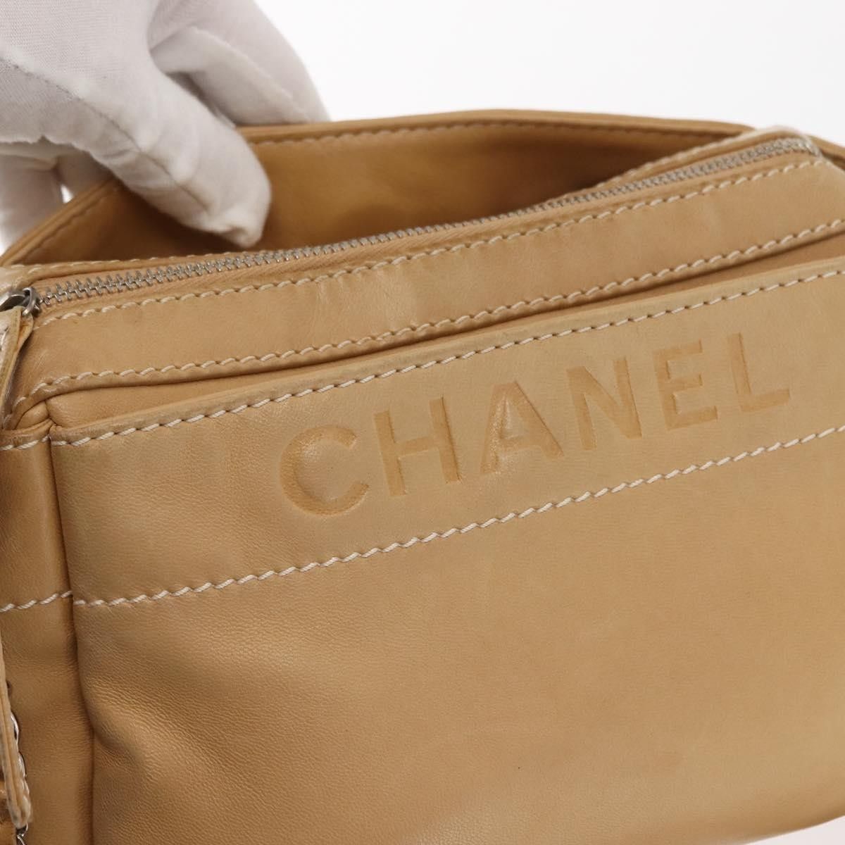 Chanel Chanel Lax Accordion Camera Bag Leather Size ONE SIZE - 16 Thumbnail
